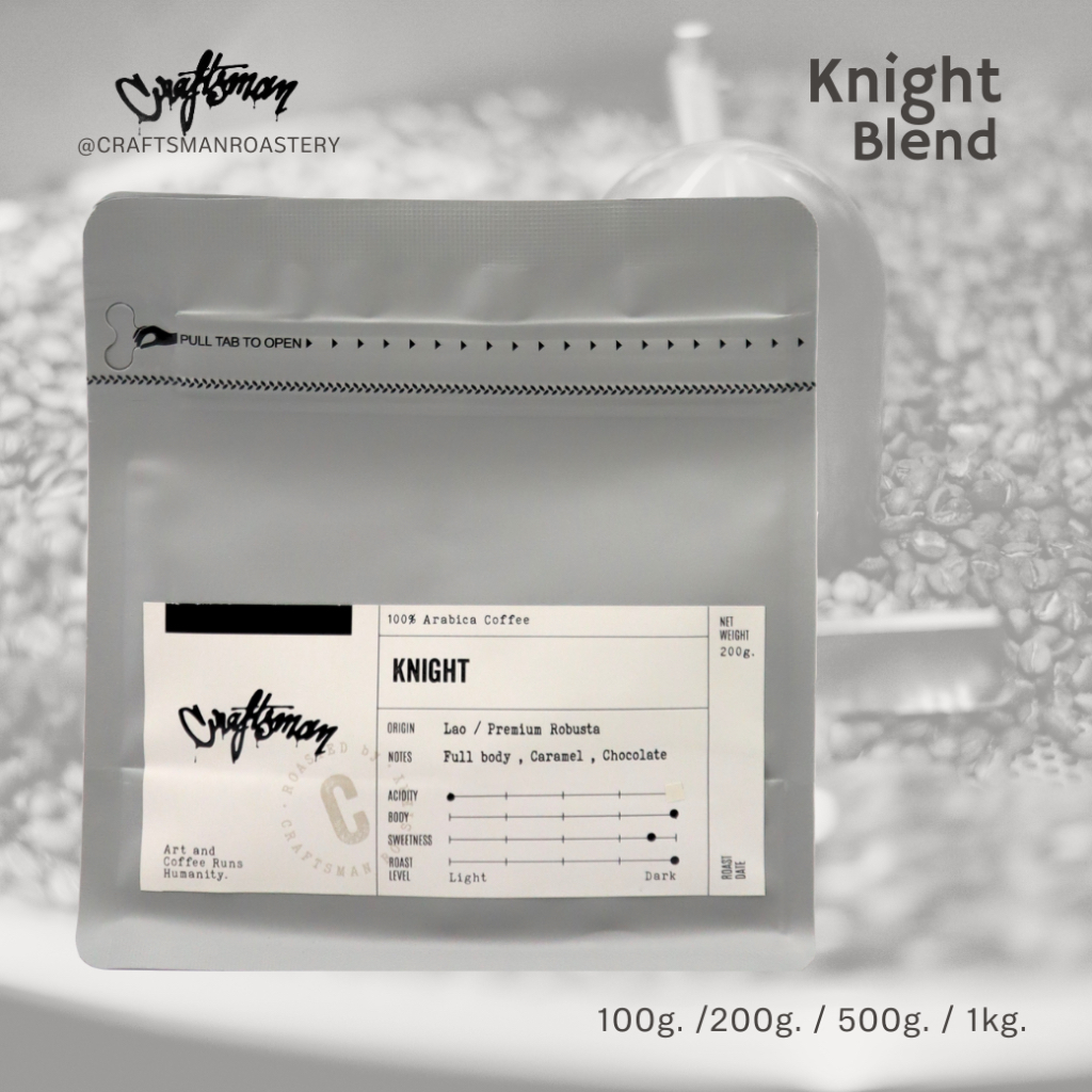 Knight Blend เมล็ดกาแฟ Espresso คั่วเข้ม | Shopee Thailand
