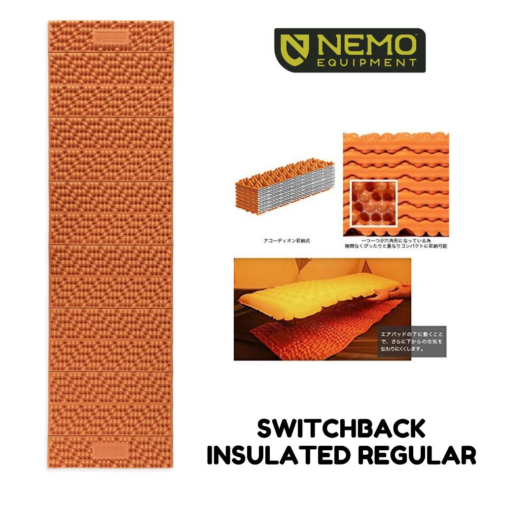 NEMO Switchback™ Ultralight Sleeping Pad NMSWBR พร้อมส่ง Shopee