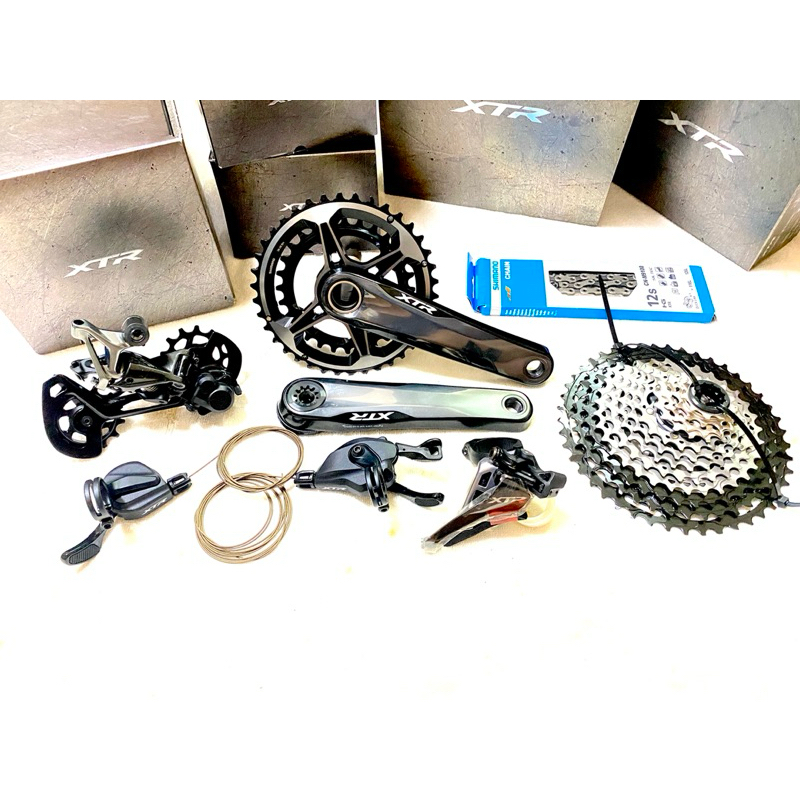 ชุดขับเสือภูเขา Shimano XTR M9120 2x12 สปีด | Shopee Thailand