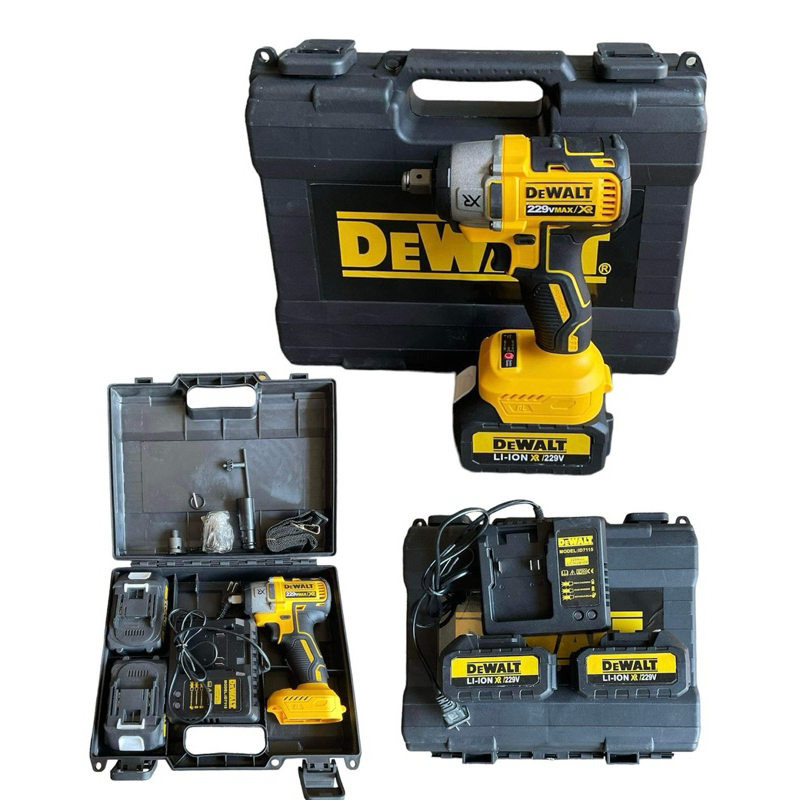 บล็อกไร้สาย229V DeWALTบล็อกไร้สาย 229V บล็อกแบต แปลงเป็นสว่านได้ สินค้า ...