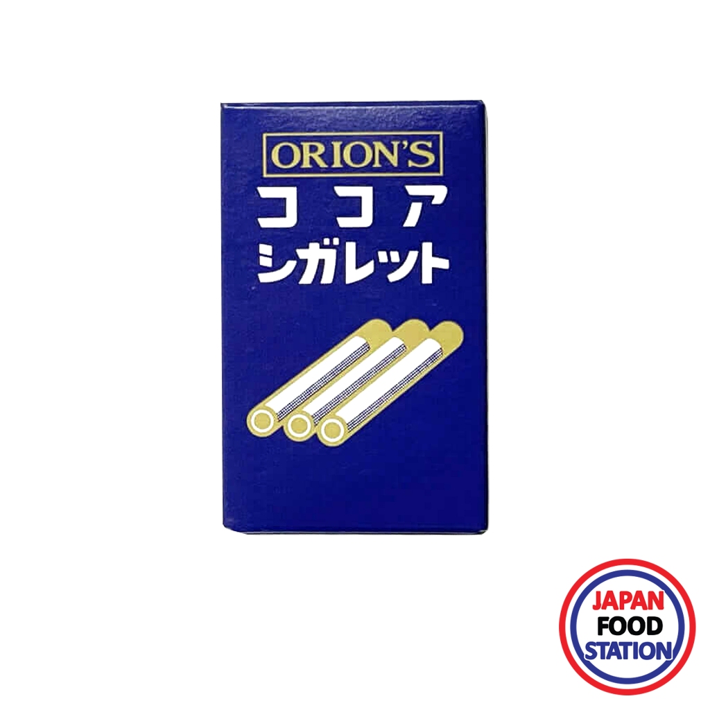 orion candy cigarettes ORION COCOA CIGARETTE 6 PC 14 G (15727) ลูกอมในรูปแบบแท่งรสโกโก้ จากญี่ปุ่น  JAPANESE CANDY