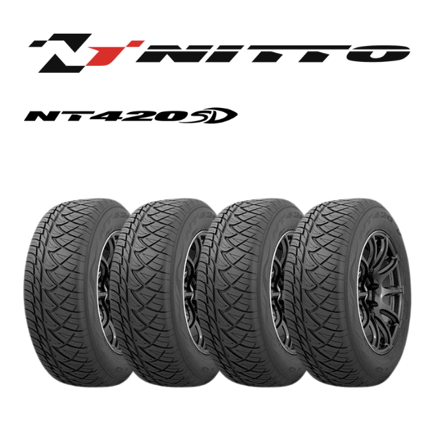 ส่งฟรี | ติดตั้งฟรี NITTO 255/50 R18 รุ่น 420SD ปี2025 [ราคา4เส้น ...