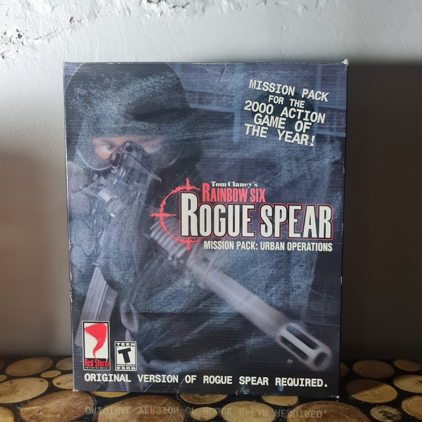 Jeu PC : Rainbow Six Rogue Spear + Mission Pack Urban Operations - Version FR - Bon état