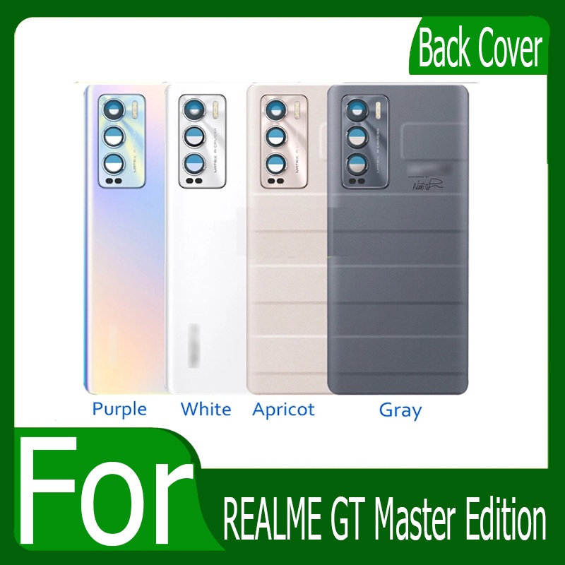 ฝาหลัง OPPO REALME GT Master Edition กระจกหลัง Battery Back Cover for ...