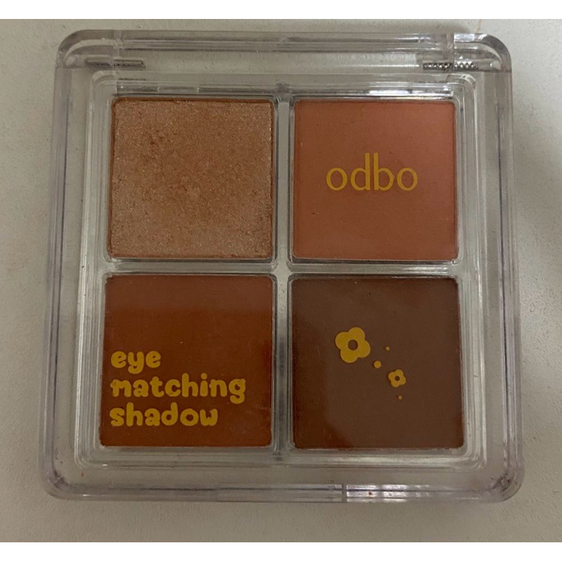 ส่งต่อ พาเลตตา ของ obdo รุ่น eye matching shadow เบอร์ 02 orange tone ...