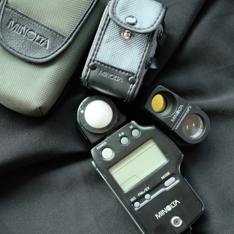 Minolta Auto Meter IV F Light Exposure Meter w/10° ii Viewfinder