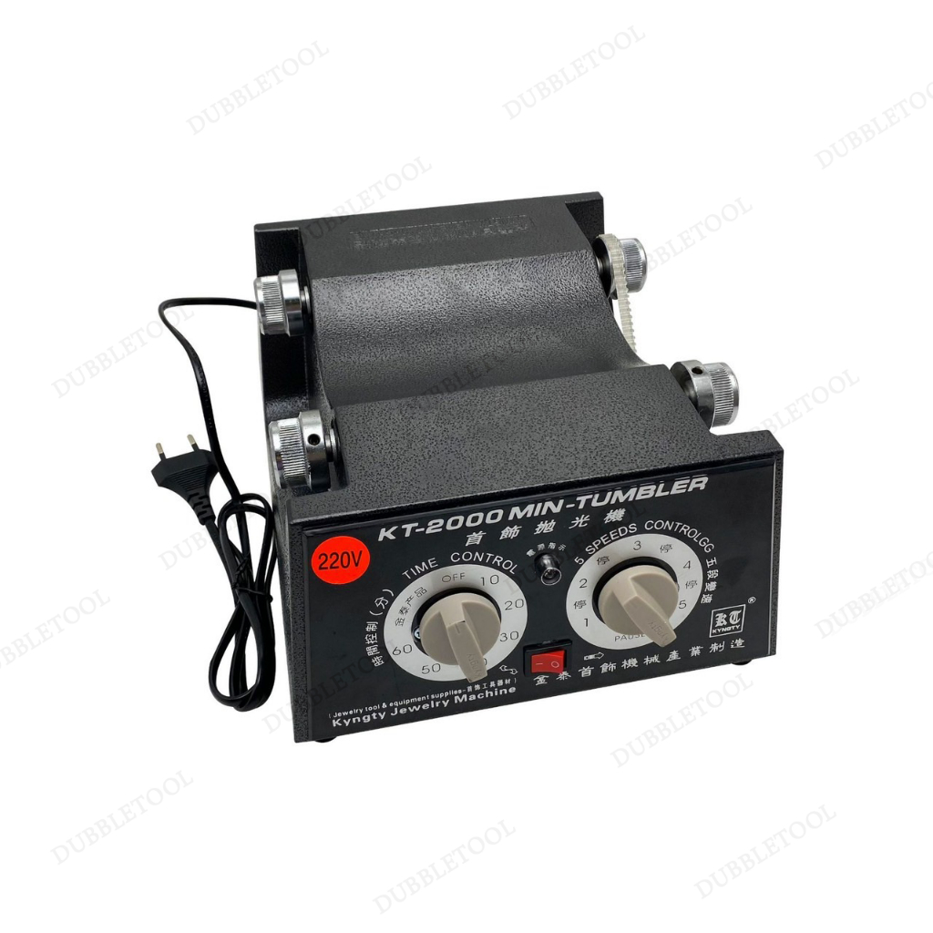 เครื่องร่อนลูกเหล็กรุ่น KT-2000 ใช้งานสูงสุด 5Kg เครื่องร่อนขัดเงาจิวเว ...