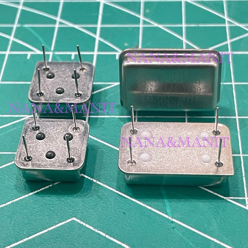 คริสตัล 4 ขา X-TAL Crystal Oscillator ดูตารางค่าที่ต้องการและแจ้งในแชท ...