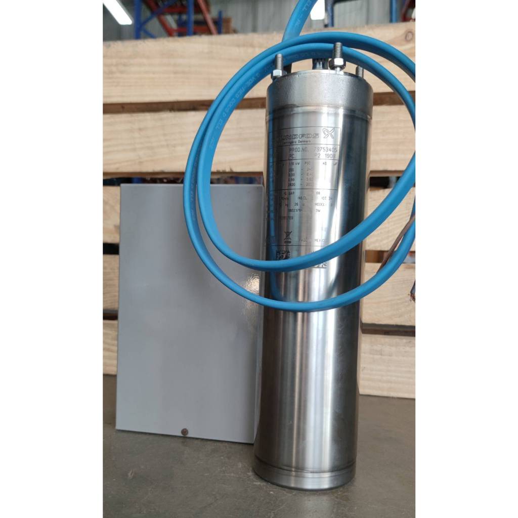 Motor Grundfos MS 402 (79753405) มอเตอร์ กรุนฟอส ปั๊มบาดาล 1.1Kw 50Hz 2 ...