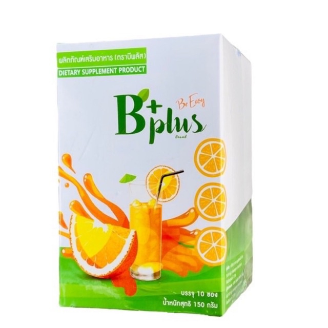 B Plus บีอีซี่ บีพลัส ส้มจ่อย Beeasy B Plus (10 ซอง) | Shopee Thailand