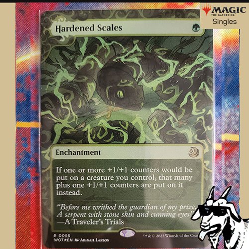 [MTG][Single][WOE] Hardened Scales (FOIL) (Enchanting Tales) ระดับ Rare ...