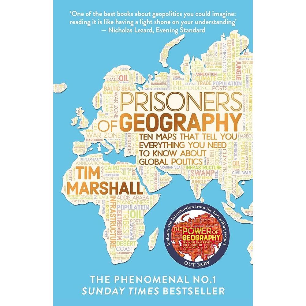 Prisoners Of Geography: Ten Maps That Explain Everything About The World – Tim Marshall (Hardcover, Very Good Condition)