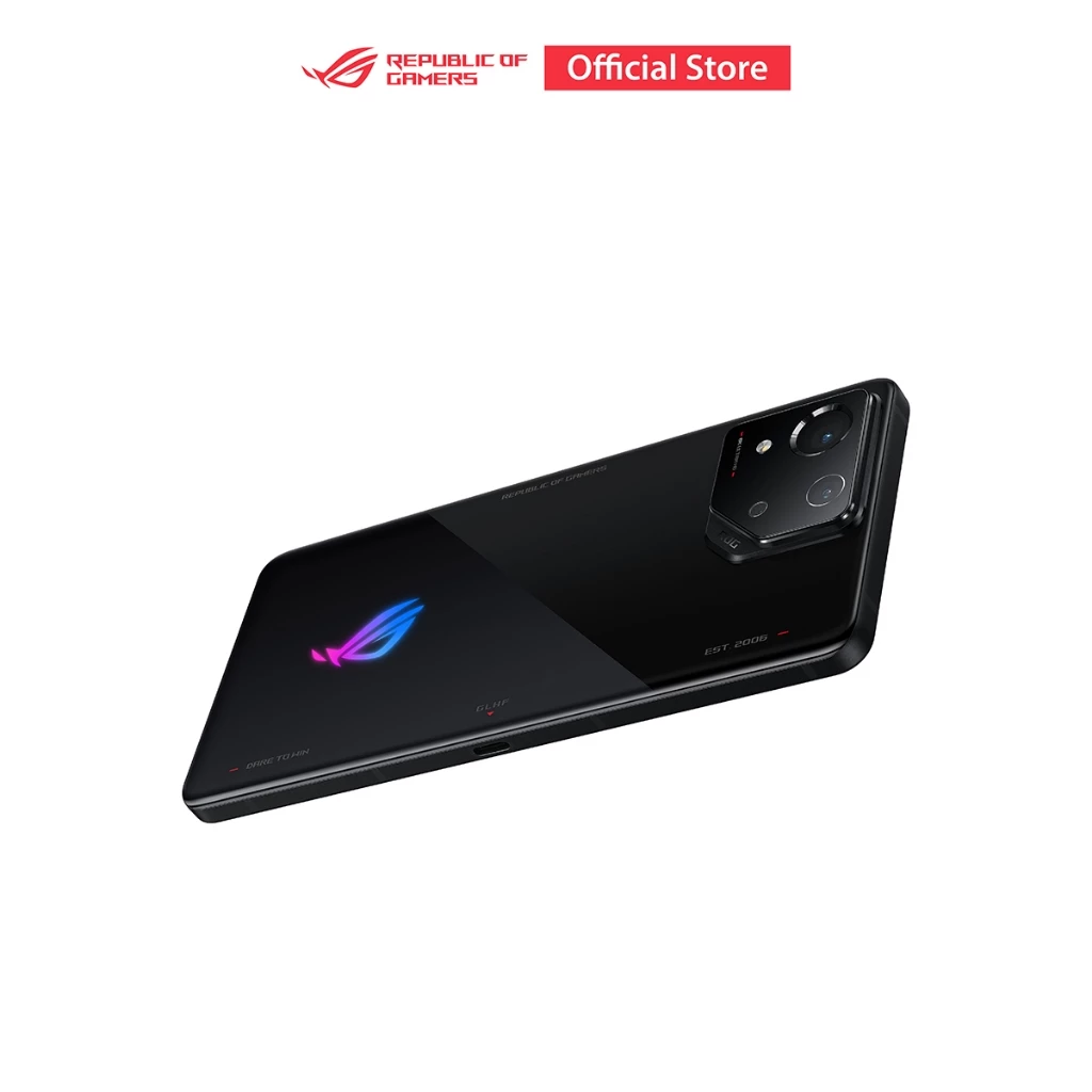 ASUS ROG Phone 8 รุ่น AI2401-1A033WW Phantom Black 12GB/256GB สมาร์ทโฟนชิป Snapdragon 8 Gen 3 ที่สุดแห่งโทรศัพท์เพื่อการเล่นเกมและไลฟ์สไตล์ระดับพรีเมียมในเครื่องเดียว