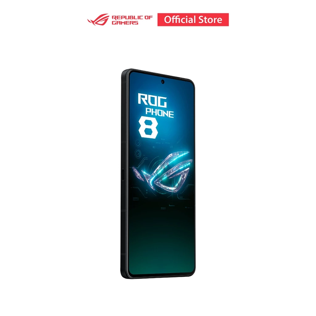 ASUS ROG Phone 8 รุ่น AI2401-1A033WW Phantom Black 12GB/256GB สมาร์ทโฟนชิป Snapdragon 8 Gen 3 ที่สุดแห่งโทรศัพท์เพื่อการเล่นเกมและไลฟ์สไตล์ระดับพรีเมียมในเครื่องเดียว