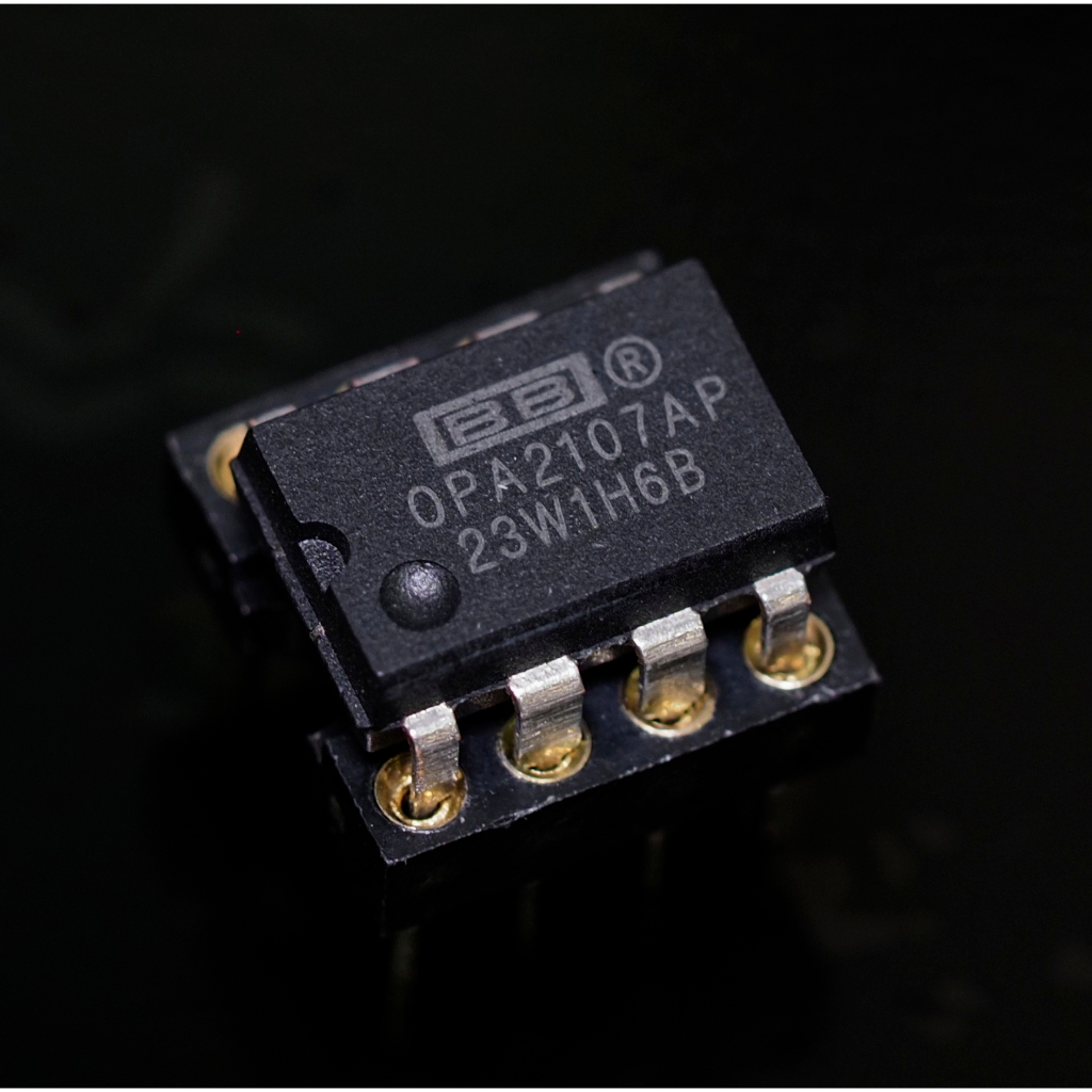 Dual OP-AMP ออปแอมป์ OPA2107AP ตัวถังพลาสติก ผลิตที่ Korea ของแท้ พร้อม ...