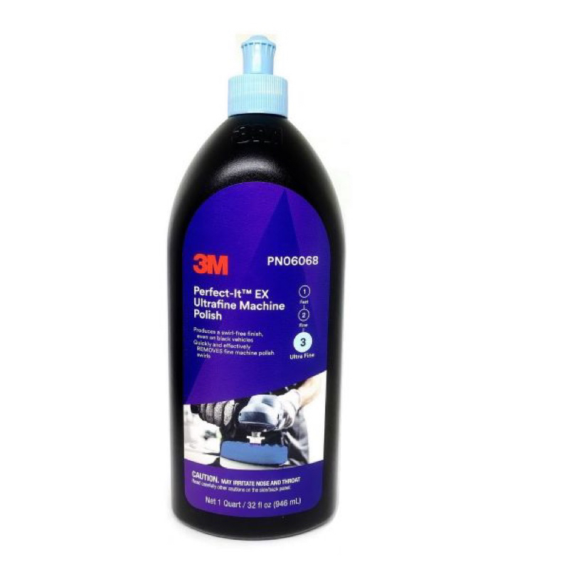 3M PN06068 Perfect -It Ultrafine Machine Polish Lustrador Ultrafino ...