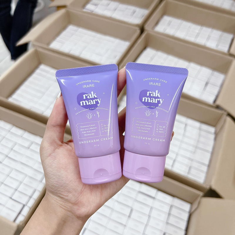 💖ส่งฟรี Rak Mary รักแมรี่ ครีมทารักแร้ ใครกลิ่นแรงท้าให้ลอง ระงับกลิ่น ...