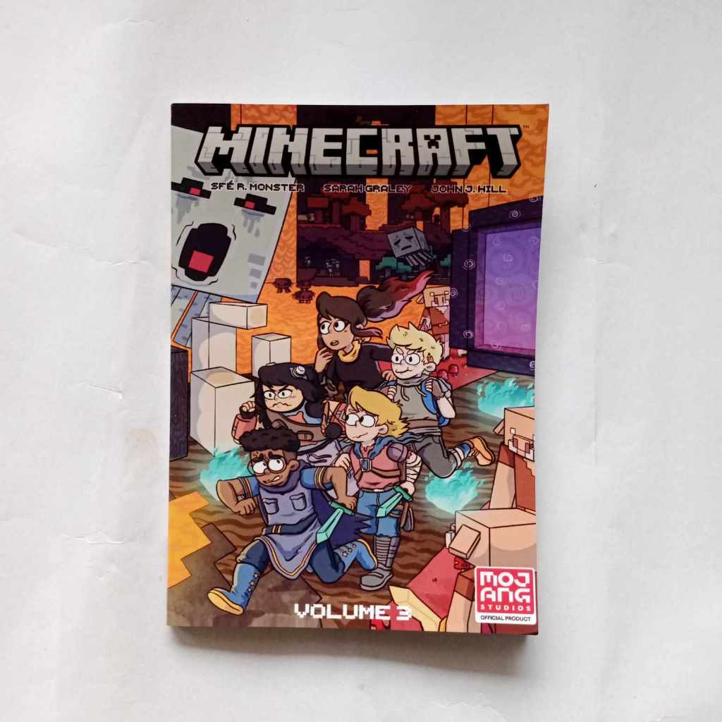 การ์ตูนภาษาอังกฤษ Minecraft (Graphic Novel) comic ปกอ่อน ภาพสี | Shopee ...