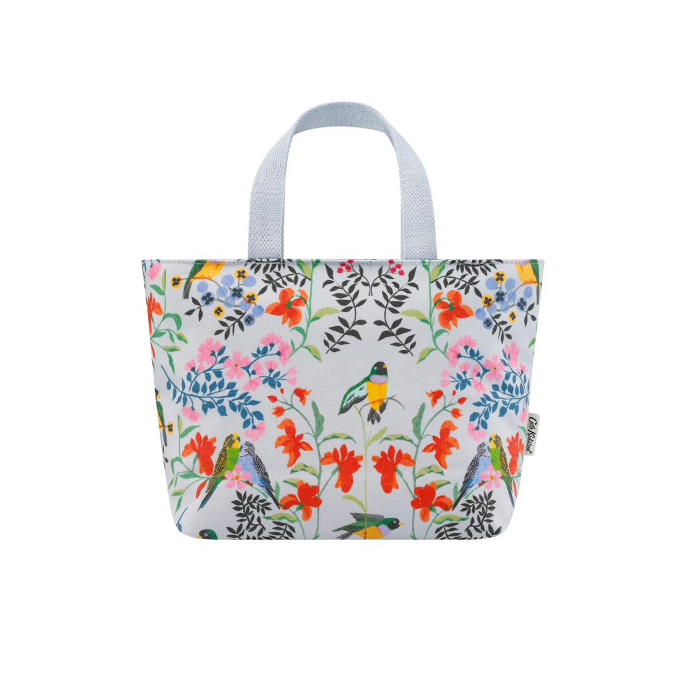 Lunch Tote: French Blue Greek Key main image 1