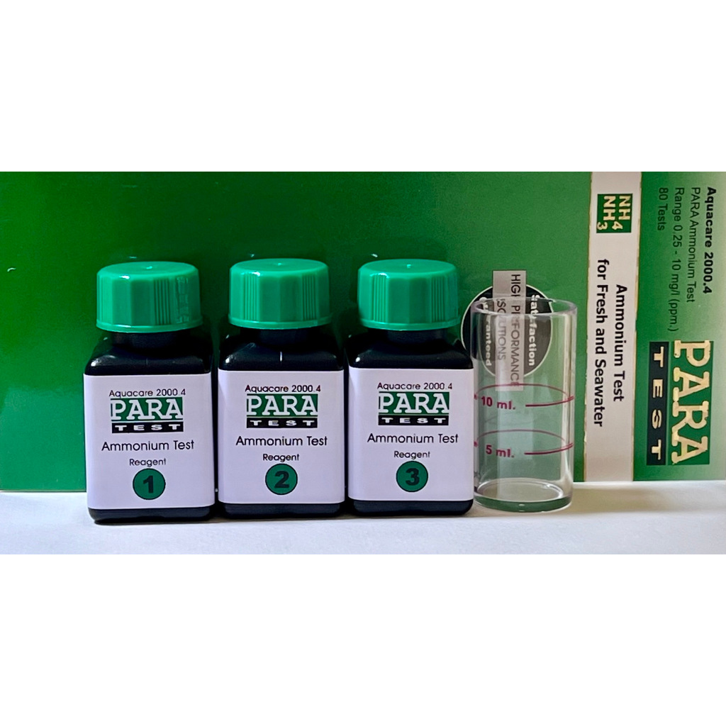 ชุดทดสอบค่าแอมโมเนียในน้ำ,Ammonia test kit,Ammonia toxic test,Total