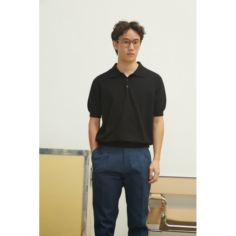 Tate Knitted Polo