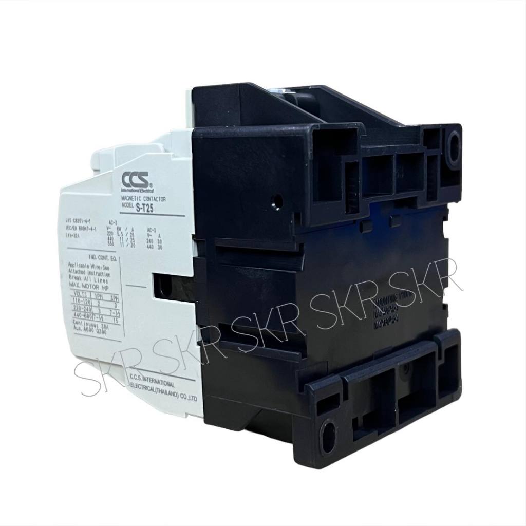 CCS แมกเนติก S-T25 220V 380V (2NO+2NC) MAGNETIC CONTACTOR แม็กเนติก คอน ...