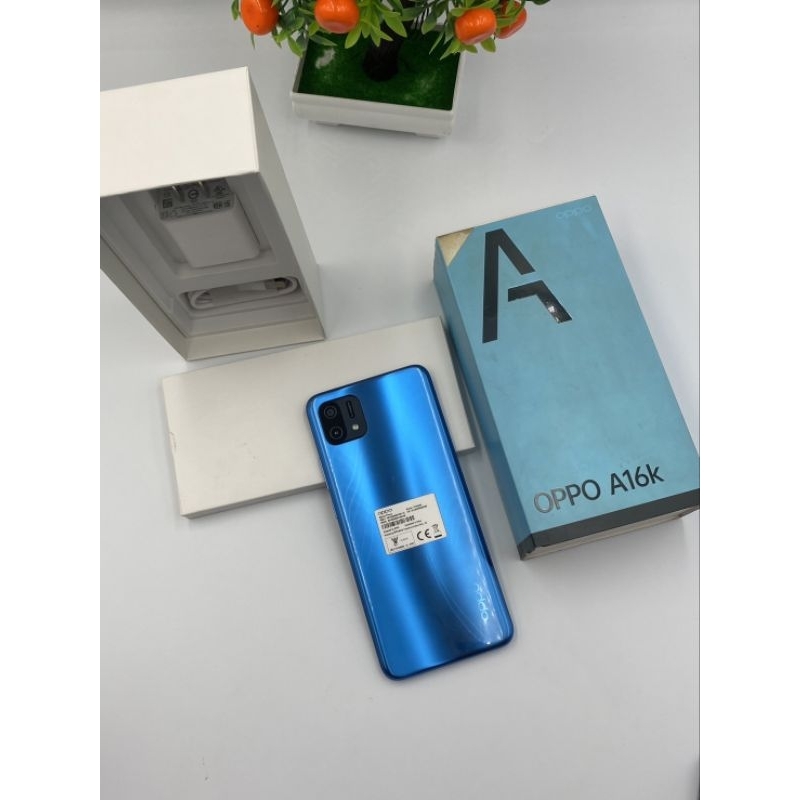 OPPO A16k สีน้ำเงิน**มือสอง โทรศัพท์มือถือ มือสอง | Shopee Thailand