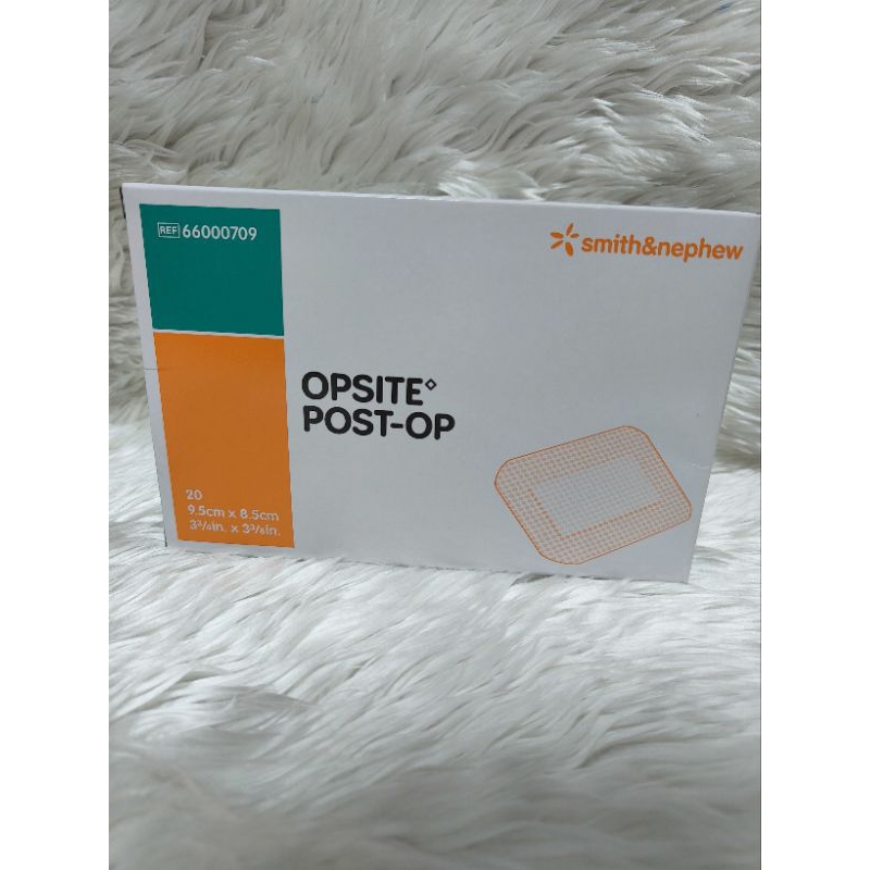 OPSITE POST-OP ออปไซท์ โพสต์-ออป แผ่นฟิล์มปิดแผลแบบมีกาว กันน้ำและ ...
