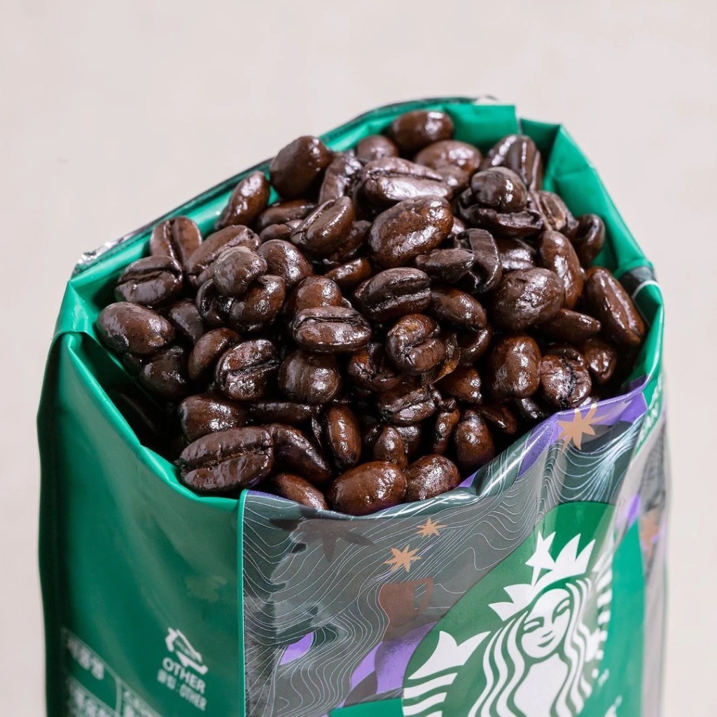 Starbucks Espresso Dark Roast Whole bean coffee กาแฟสตาร์บัคคั่วหอม รส ...