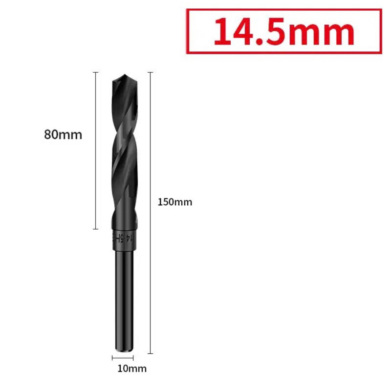 สว่านก้านลด HSS Drill Hss แกน12.7มิล-HSS 1/2“ ขนาด ( 13มิล-30มิล ...