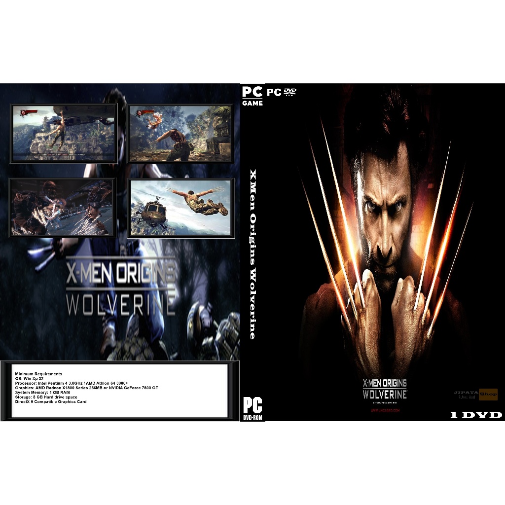 แผ่น Game PC XMen Origins Wolverine (1DVD) | Shopee Thailand