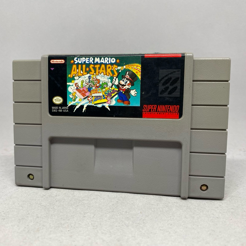Super Mario All-Stars | ตลับเกมส์แท้ Super Nintendo Electric System ...