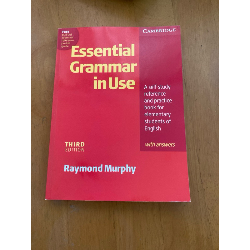 Essential Grammar in Use ของ Cambridge 3rd Edition by Raymond Murphy Shopee Thailand