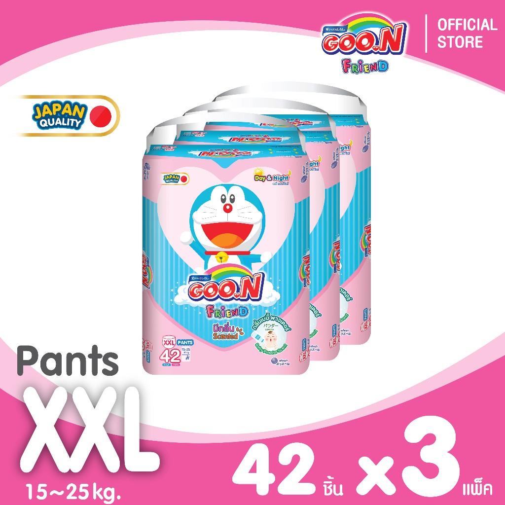 GOON Friend Baby Powder Scent Mega Pack กูน เฟรนด์ เบบี้พาวเดอร์ ...