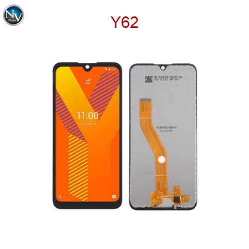 Écran De Remplacement Noir Pour Wiko Y62 Et Y62 Plus - Neuf, Sans Châssis, Compatible