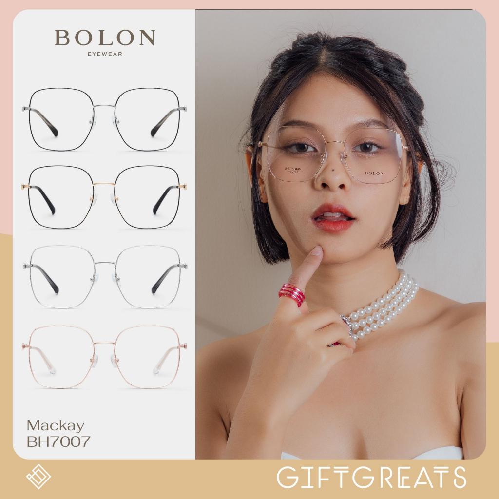 BOLON Mackay BH7007 SS23 Bolon Eyewear กรอบแว่นตา โบลอน giftgreats