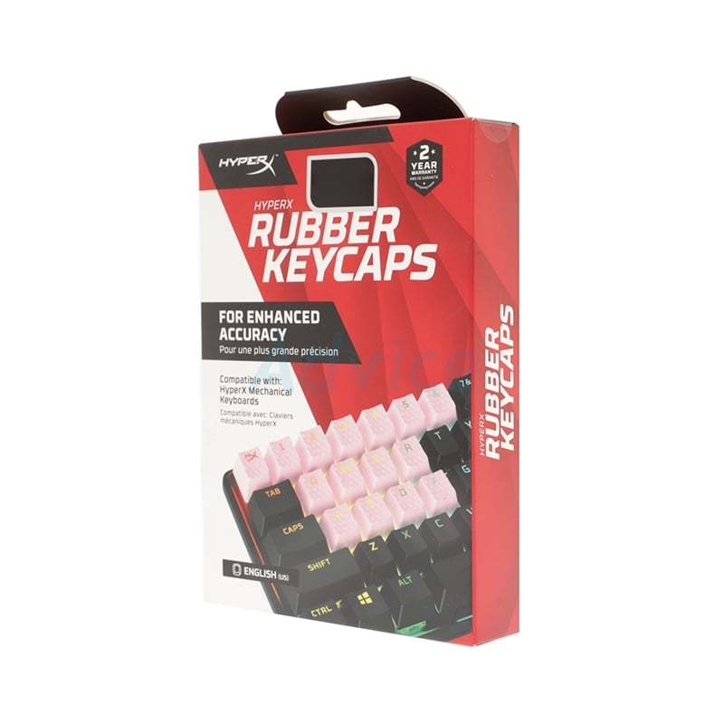 KEYCAPS HYPERX RUBBER PINK US คีย์แคป | Shopee Thailand