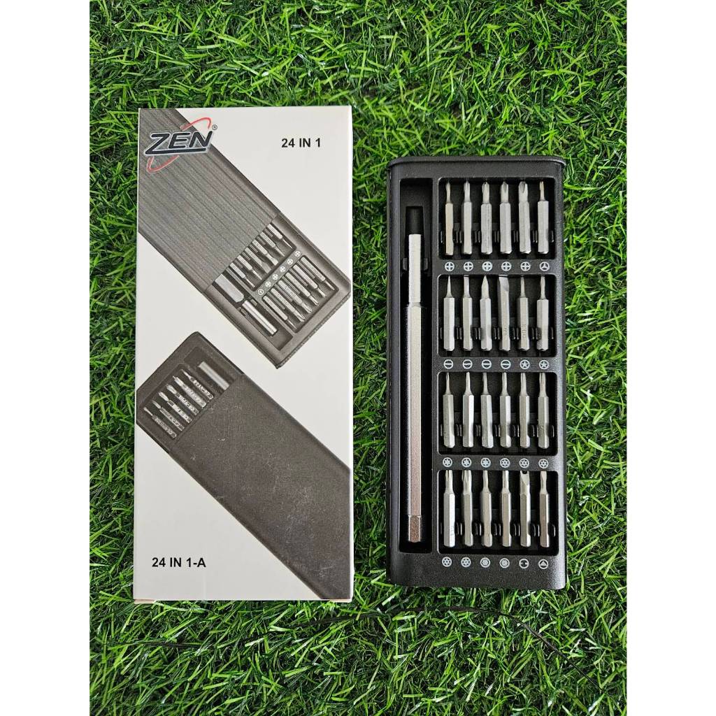 ZEN Precision Screwdriver Tools Set ไขควง เซ็ทไขควง 24in1 ชุดไขควง ...