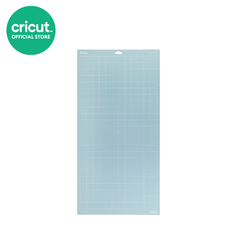 Cricut LightGrip Machine Mat แผ่นรองตัดชนิดมีกาวในตัวแบบเบา ขนาด 12x24
