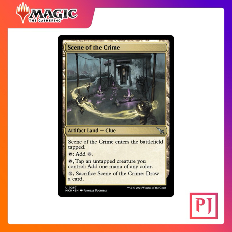 [MTG] Scene of the Crime [MKM] [LAND] [UNCOM] [NORMAL] [ENG] (การ์ดเม ...