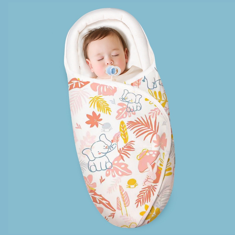 [Einmilk Baby Wrapper] ผ้าห่อตัวเด็ก มีหมวกรองรับสรีระ Super Soft ...