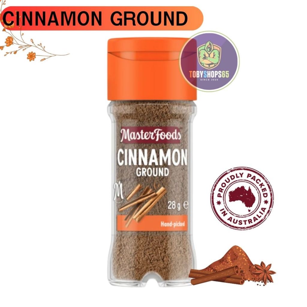 MasterFoods Ground Cinnamon 28g อบเชยป่น อบเชยผง นำเข้าจากออสเตรเลีย ...