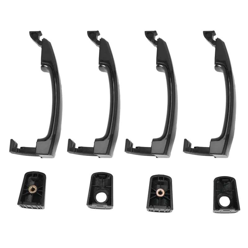 ที่จับประตูรถด้านนอกสีดำด้าน 96468254 25972958 สำหรับ Chevrolet Aveo ...
