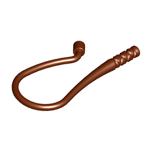 ชิ้นส่วนเลโก้ Lego Part Minifigure, Weapon Whip Bent Flexible (88704 ...