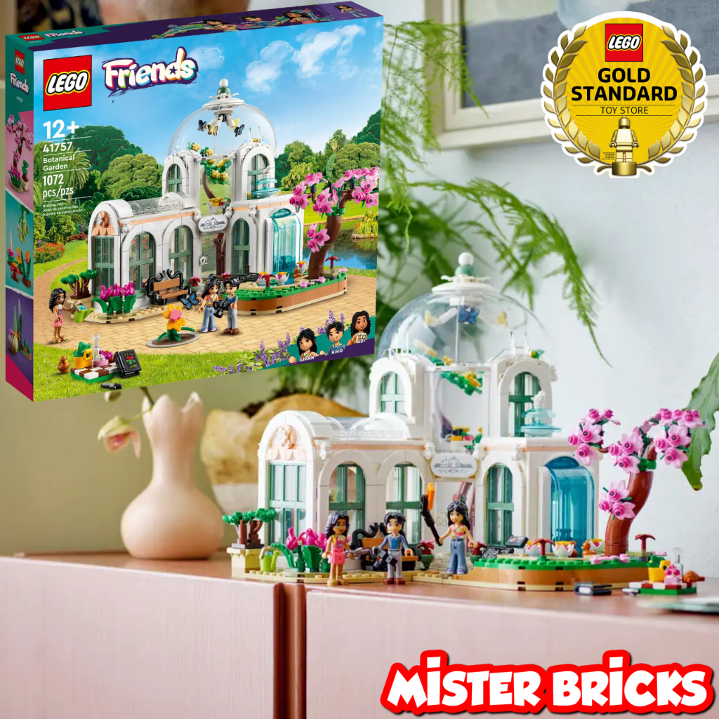LEGO® 41757 Friends Botanical Garden - Tranquil Nature Escape Set ...