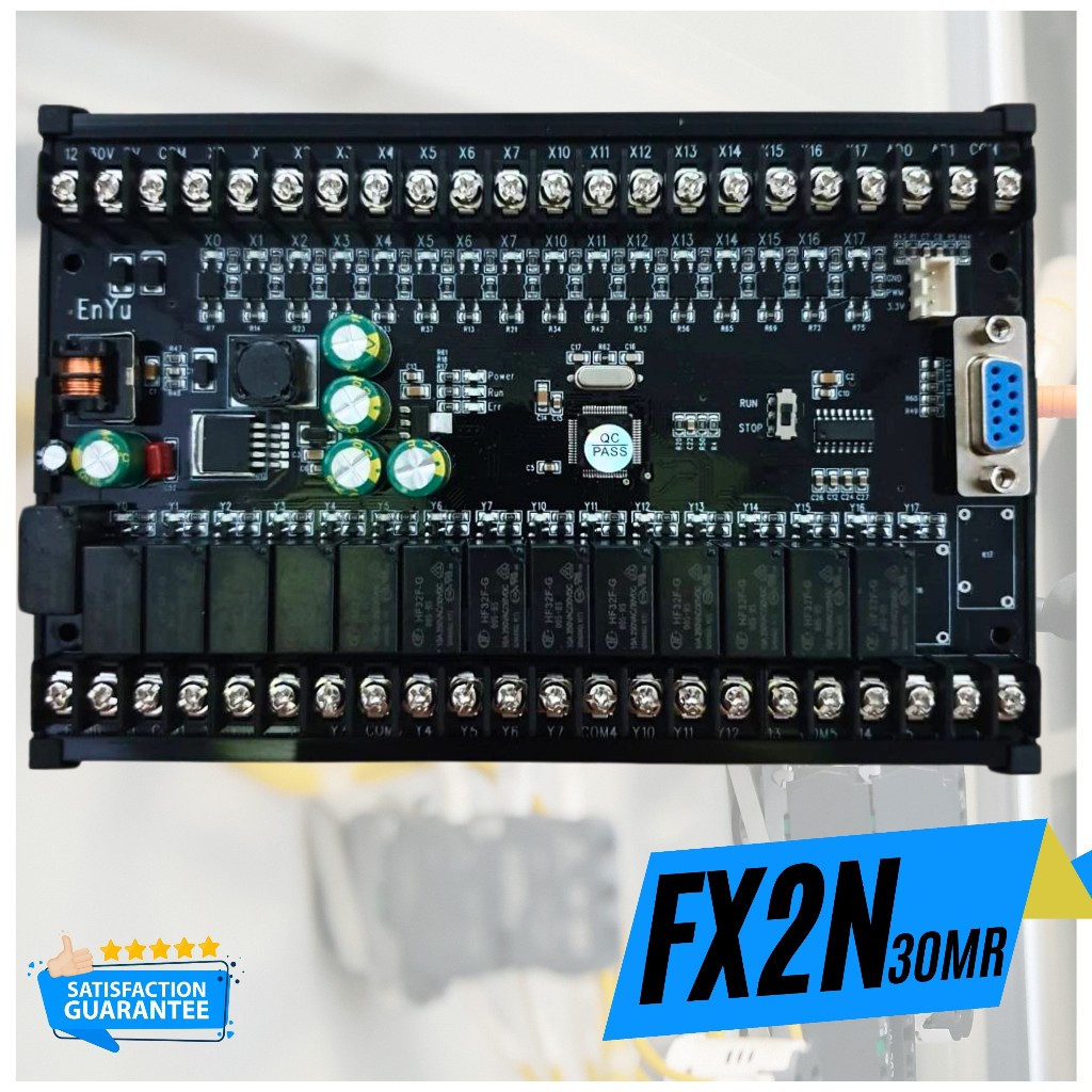 บอร์ด PLC รุ่น FX2N-30MR บอร์ดควบคุม PLC เกรดอุตสาหกรรม PLC Industrial ...