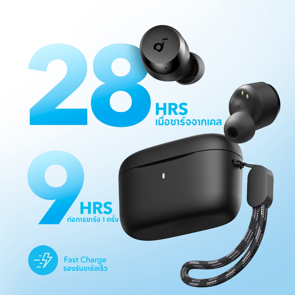 Soundcore A20i True Wireless Bluetooth 5.3 Earphone หูฟังบลูทูธ Noise Cancelling Earbuds Bass Up A3948