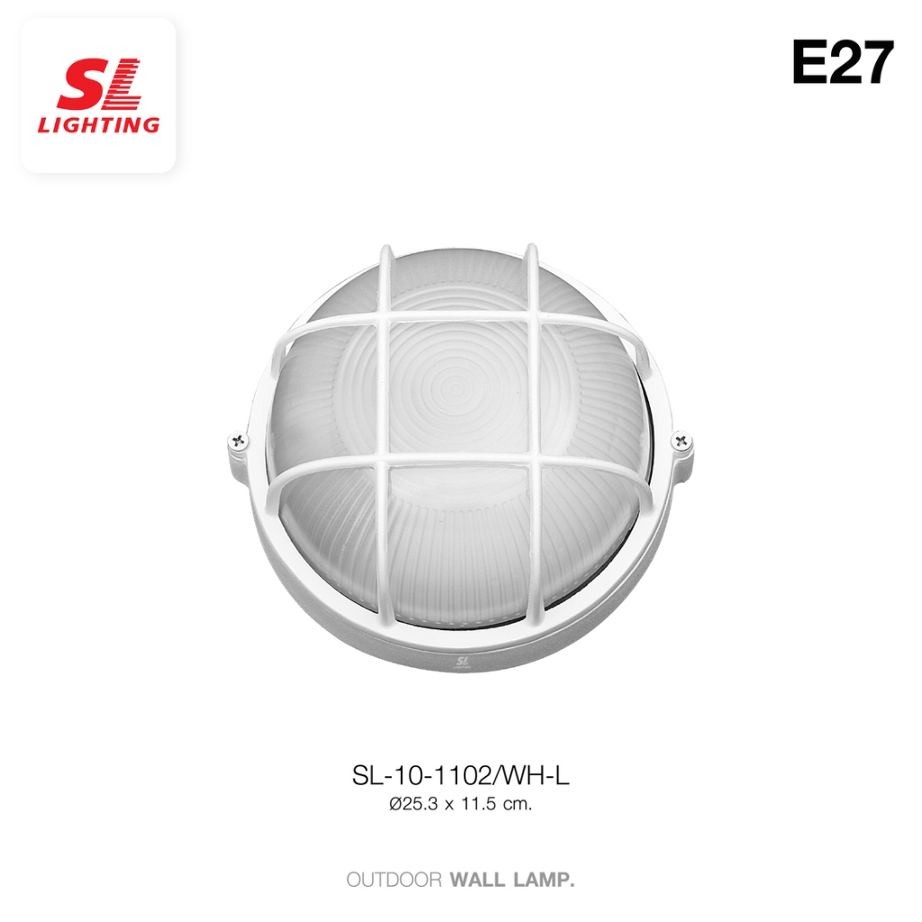 SL LIGHTING | Outdoor Wall Lamp โคมไฟติดผนังภายนอก Classic Style รุ่น ...