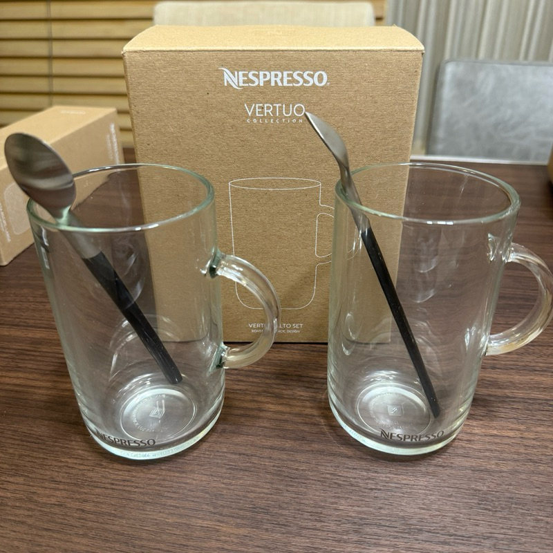ของแท้ nespresso vertuo alto set แก้วกาแฟ พร้อมช้อนกาแฟ 2ใบ | Shopee ...