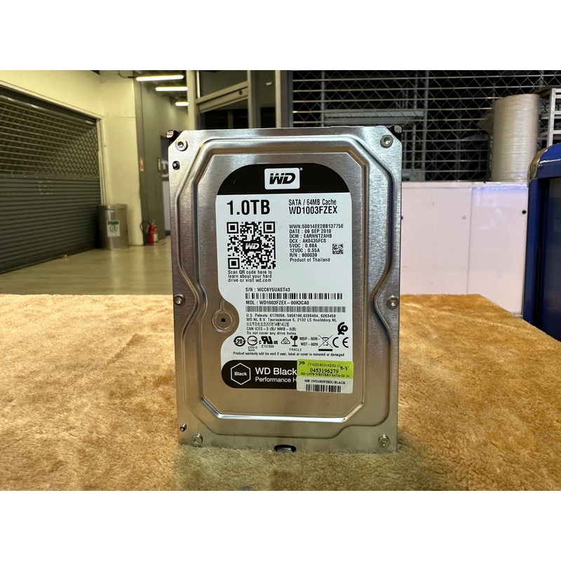 2 Disques Dur 3.5 Western Digital WD Black WD1003FZEX 1.0TB